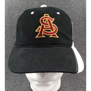 Arizona State Sun Devils NCAA Vtg Strap Snapback Sports Hat Baseball Cap NWT